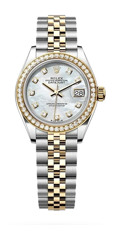 RLX LADY-DTEJST GOLD/SILVER (31mm) DIAMOND BEZEL